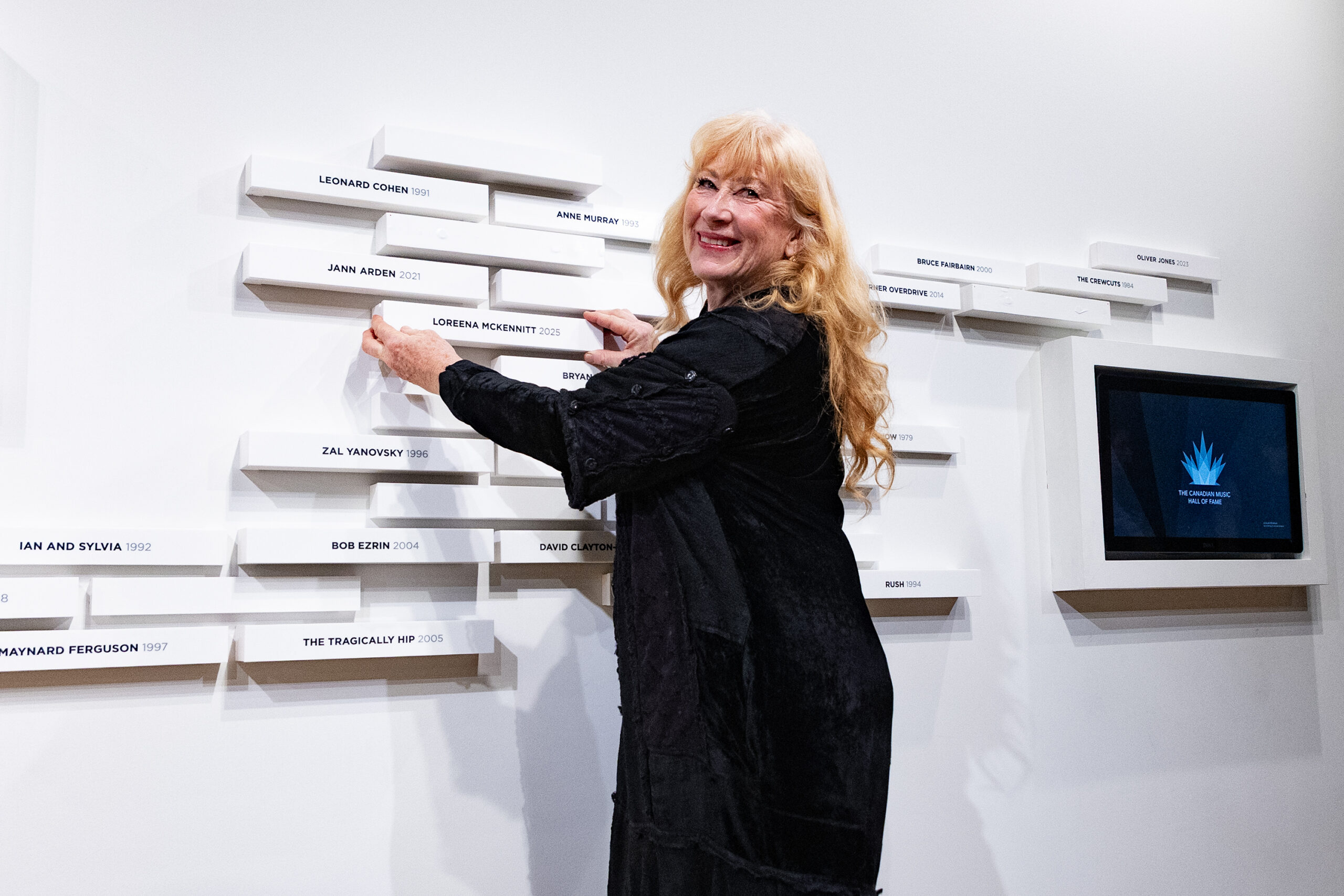 Loreena McKennitt_Canadian Music Hall of Fame Ceremony__Plaque Ceremony_National Music Centre_May_15_2025_Photo Credit_CARAS_Jarrett Edmund_02