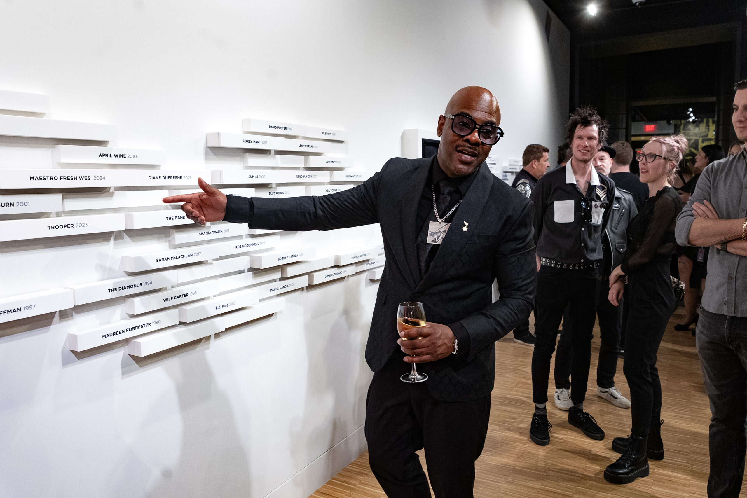 Maestro Fresh Wes_Canadian Music Hall of Fame Ceremony__Plaque Ceremony_National Music Centre_May_15_2025_Photo Credit_CARAS_Jarrett Edmund_04